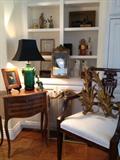 Various Lamps, sconces, china and decorative art