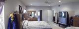 Queen or King Bedroom set, headboard includes mirror and built-in side tables.  SONY Hi Def TV - 2003 54"  Low hours on TV,great bargin! 
Womens clothes - Galore!