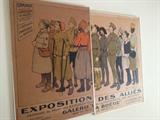 WWI french posters / framed.