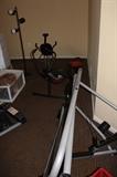 fitness / gym equipment + treadmill and several pieces not pictured 