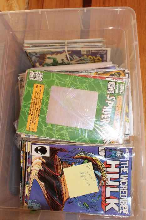 rare collection of vintage comic books