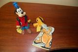 Goofy and Pluto vintage toys