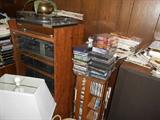 CD'S, DVD'S VHS TAPES & STEREO EQUIPMENT