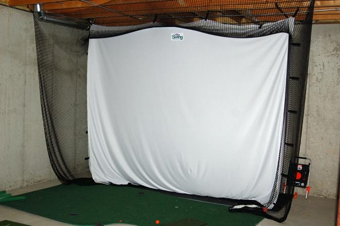 Pro Swing Virtual Golf Simulator. Includes Epson 3LCD projector, Toshiba Laptop with program already loaded on and ready to go, Software, Screen, netting, grass platforms and more. There is also other golf equipment available.