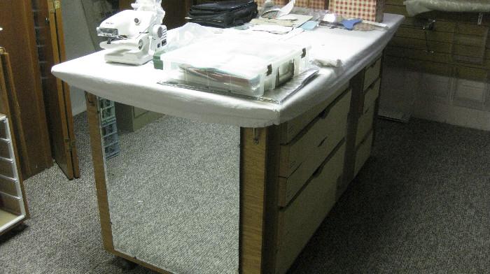 Large seamstress cutting desk  