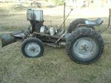 Antique "Gibson" tractor works great