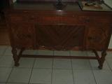 Antique sideboard, matches dinning set