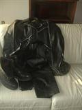 Leather Harley jacket & chaps