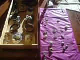 Mens jewelry, cuff links, tie pins & belt buckles