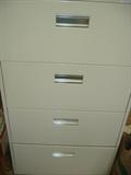 One of the 3 large heavy duty file cabinets, a smaller one available also.