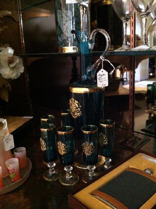 decorative bar ware sets