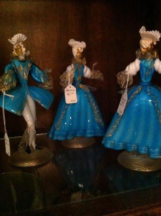 Murano figurines