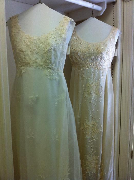                                   2 wedding dresses