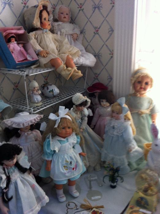                            great selection of dolls 