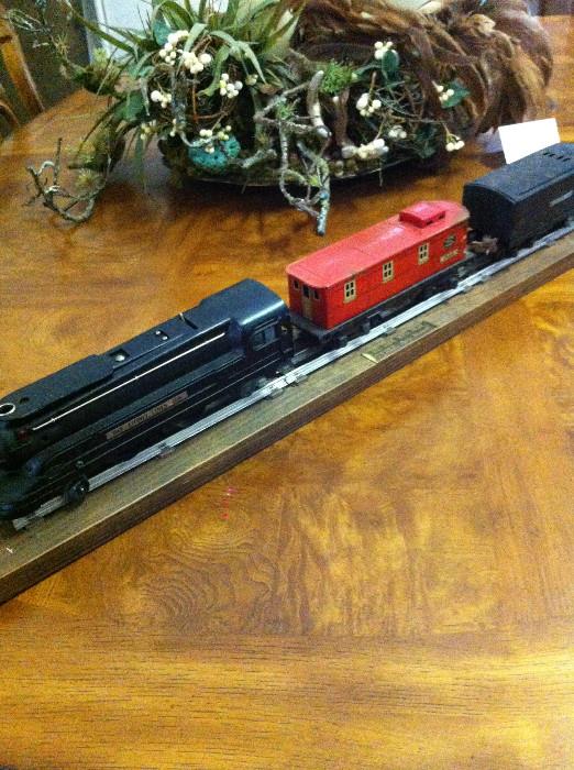 vintage train cars