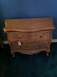                               2 drawer side table