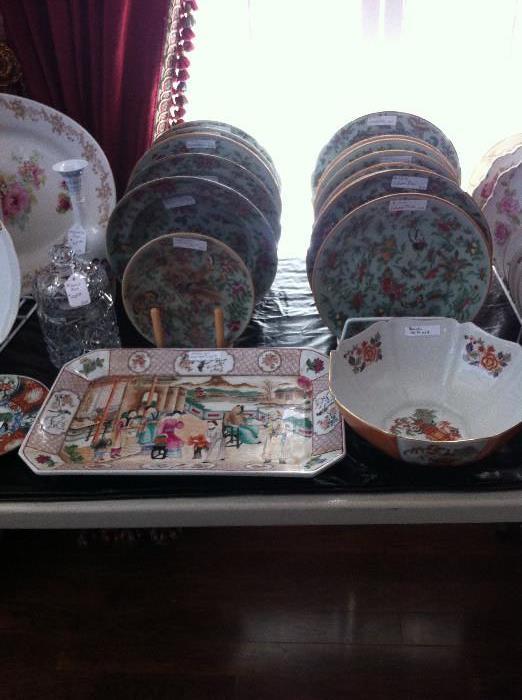 assortment of Asian dishes