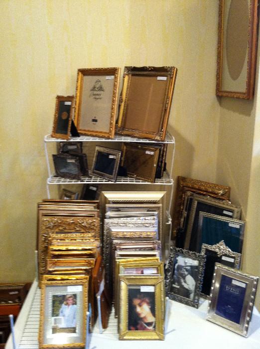                             large variety of frames