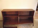 Outstanding Kipp Stewart for Drexel Mid-Century Modern walnut bookcase