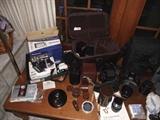 Vintage camera equipment - Miyama, Nikon, Nippon Kogaku