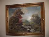 Rudolph Eicher original oil in gorgeous custom frame.