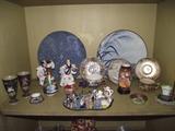 Japanese pottery & porcelain items