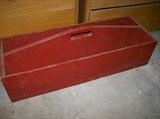 OLD PAINTED TOOL BOXES