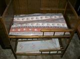 OLD DOLL BED
