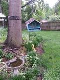 Bird feeder and Shepard's pole