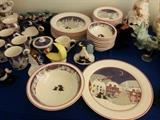 Noritake "Twas the Night Before Christmas" serving pieces