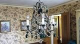 Antique crystal chandelier 