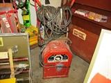 225 amp arc welder with really long leads.