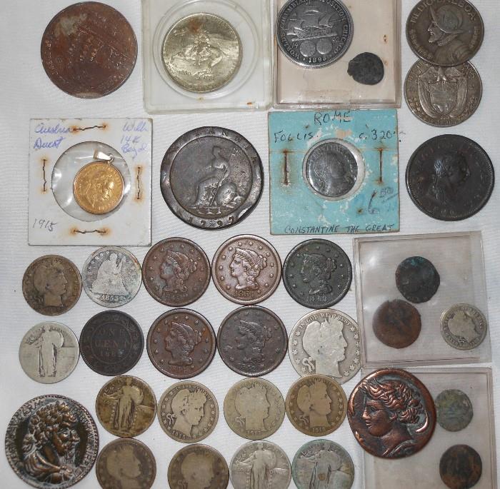 Silver and Antique Coins
