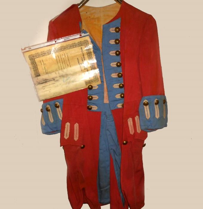 Hollywood Movie Costume with Certificate of Authenticity-Many more Costumes available
