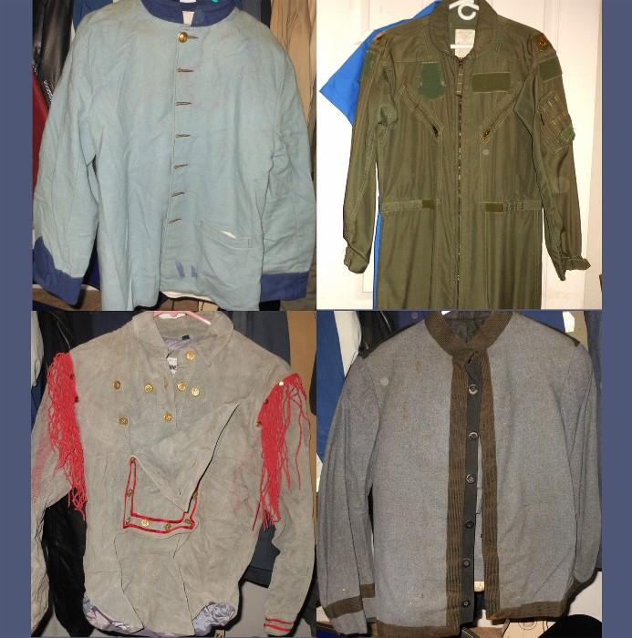 Just a small sample of the Military Uniforms Available