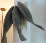 Artist Hand Carved & Signed Wood Fish, Chincoteaqe Island, VA