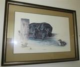 "First Encounter" Labrador Duck Print, Artist Signed, Scott Howard