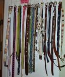 Large Assortment Women's Belts