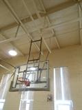 gymnasium ceiling mount basketball system