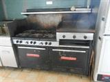 commercial gas stove