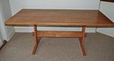 OAK TRESTLE TABLE