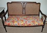 VICTORIAN SETTEE - IT HAS A MATCHING CHAIR