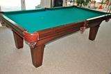Beautiful Pool Table comes with Ping Pong Topper, all cue sticks, balls, etc.