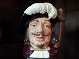 Signed Royal Doulton Toby mug of Porthos of the Three Musketeers. 