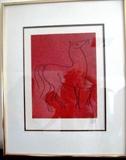 Limited Edition Print entitled "Horse" 54/75...signed by artist