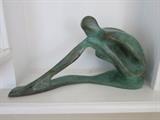 "Stretching Ballerina" bronze by Mark Pilato   INSPECT IN FAIRFAX