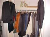Lots of men's suits