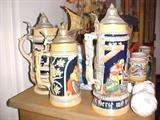 lots of steins