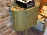 painted sewing table