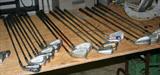 Golf Clubs: Irons & Some Sets.
